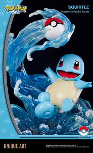 Unique Art Studio Pokémon Squirtle ⅙ Sixième Échelle Figurine Statue Neuf Scellé - Photo 5 sur 9