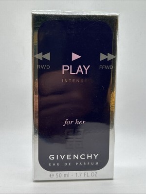 GIVENCHY PLAY FOR HER INTENSE EAU DE PARFUM NATURAL SPRAY 50ML VERSIEGELT 
