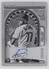 2021 Topps Gypsy Queen Black & White 17/50 Adonis Medina #GQA-AME Auto 07rd