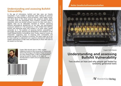 Eugen-Calin Secara | Understanding and assessing Bullshit Vulnerability | Buch
