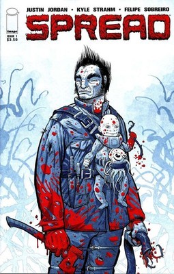 Spread #1 VF/NM; Image | Justin Jordan 1st Print - w/Bag+Board