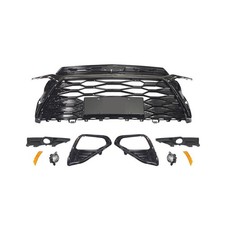Front Upper Grille Assembly For 2021-2023 Chevy Trailblazer Rs W Fog Lights