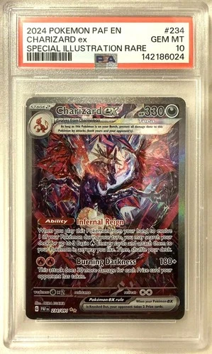 Pokémon SV Paldean Fates Charizard Ex 234/091 Special Ill. \*\*PSA 10 GEM MINT\*\*
