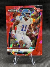 2025 Panini Prizm Draft Picks - Chris Paul Jr. #2 Red Ice Prizm (RC)