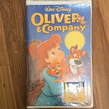 Walt Disney Home Video Oliver Company VHS NTSC Full Screen Remastered
