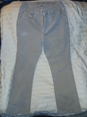 American Eagle Size 6 Flare Woman Gray