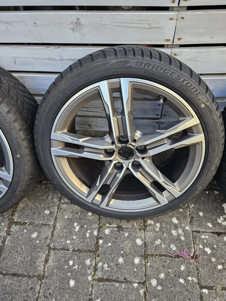 Original BMW 1er F40 2er F44 Styling M556 18 Zoll Winterräder Winterreifen 7mm - Bild 4 von 4