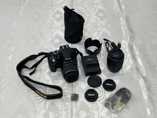 Nikon D3200 Digital SLR Camera Kit 18-55mm and 55-200mm Lens