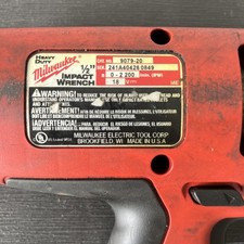 Milwaukee 1/2" Drive Cordless Impact Wrench - 9079-20 - 18V -Tool Only