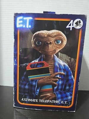NECA Ultimate Telepathic E.T.  - NEW - Box damage