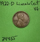 1922 D Lincoln Wheat Cent / Penny 1c Vf Very Fine