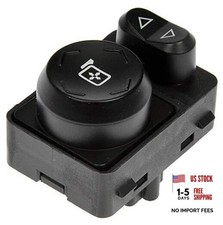 920-050 Front Driver Side Power Mirror Switch Compatible with Select GMC