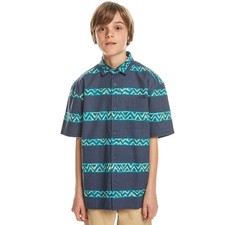 Quiksilver Kids Dalnavert Short Sleeve Chest Pocket Casual Shirt