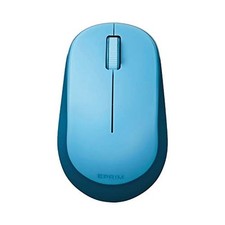 ELECOM Mouse Wireless Receiver Included M Size 3 Buttons BlueLED EPRIM Blue