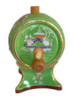 1920s Satsuma Moriyama Moriage Porcelain Sake Decanter Barrel Set – 5 Cups — photo 9