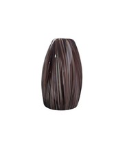 Modern Handblown Art Glass Lamp Shades for Pendant Light Fixtures, 3 Pk, Brown