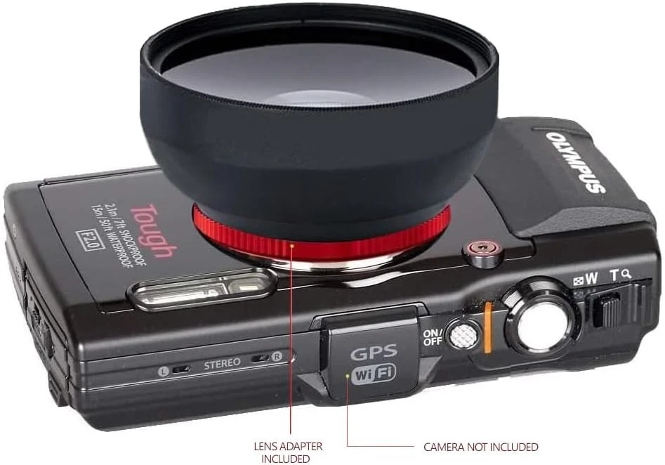 Portabilidad cumple con la calidad: lente gran angular para cámaras Olympus serie TG Foto 4 de 4