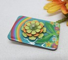 Echo & Hara Multicolor Dimensional Flower Pin, Collectible Fashion  Brooch Pin — photo 3