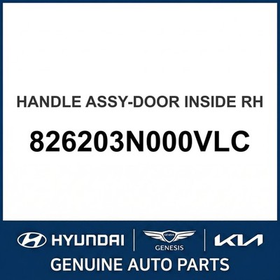 2010-2013 Hyundai Equus Griff Montage-Tür innen OEM Neu 826203N000VLC