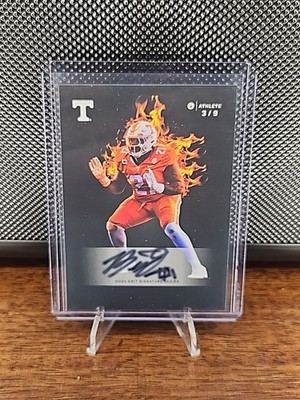 OMARI THOMAS 2024 ONIT Tennessee Football Nine Series FIRE On Card AUTO #3/9