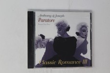 Anthony  Joseph Paratore Classic Romance Iii Romantic Piano Music CD