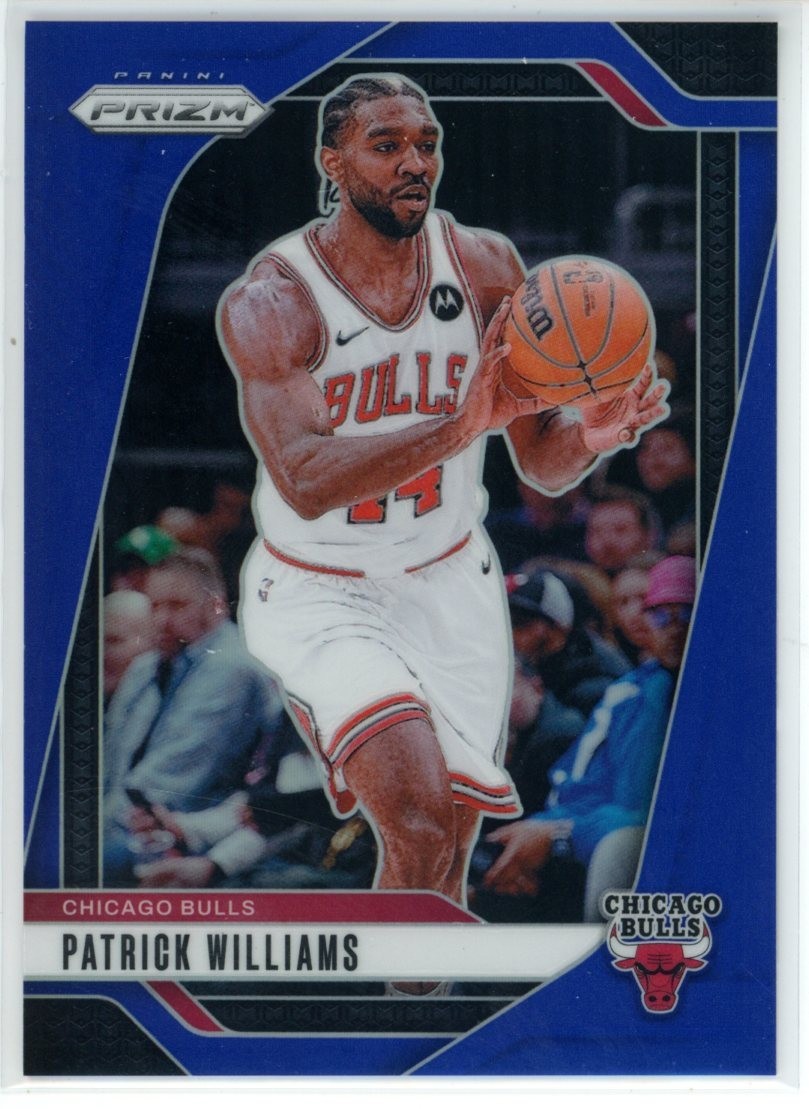 2024-25 Panini Prizm Patrick Williams Blue Prizm /199  #68