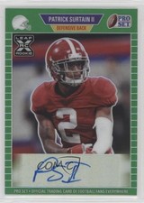 2021 Leaf Pro Set Metal 1989 Green Rainbow 8/25 Patrick Surtain II Auto qf8