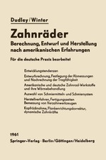 Darle W. Dudley | Zahnräder | Taschenbuch | ...