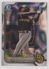 2022 Bowman Chrome Prospects Lava Refractor 138/399 Zayed Salinas #BCP-122 0b67