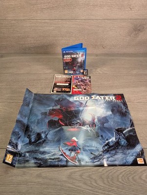 God Eater 2 Rage Burst PS Vita Boxed With Manual And Posted French Cover PAL