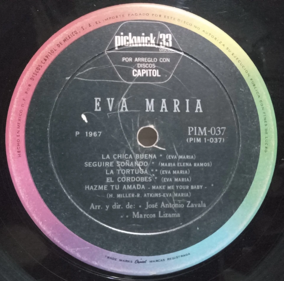 EVA MARIA MEXICAN GOGO LP 1967 LOS PROFETAS NORTHERN SOUL HEAR! ABRAHAM LABORIEL - Image 3 of 4