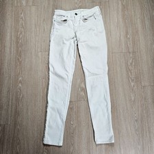 Vince Skinny Jeans Women's Size 25 White Denim Made In USA Casual