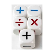 Koplow Dice d6 Math Operators (4 Function) (5) New