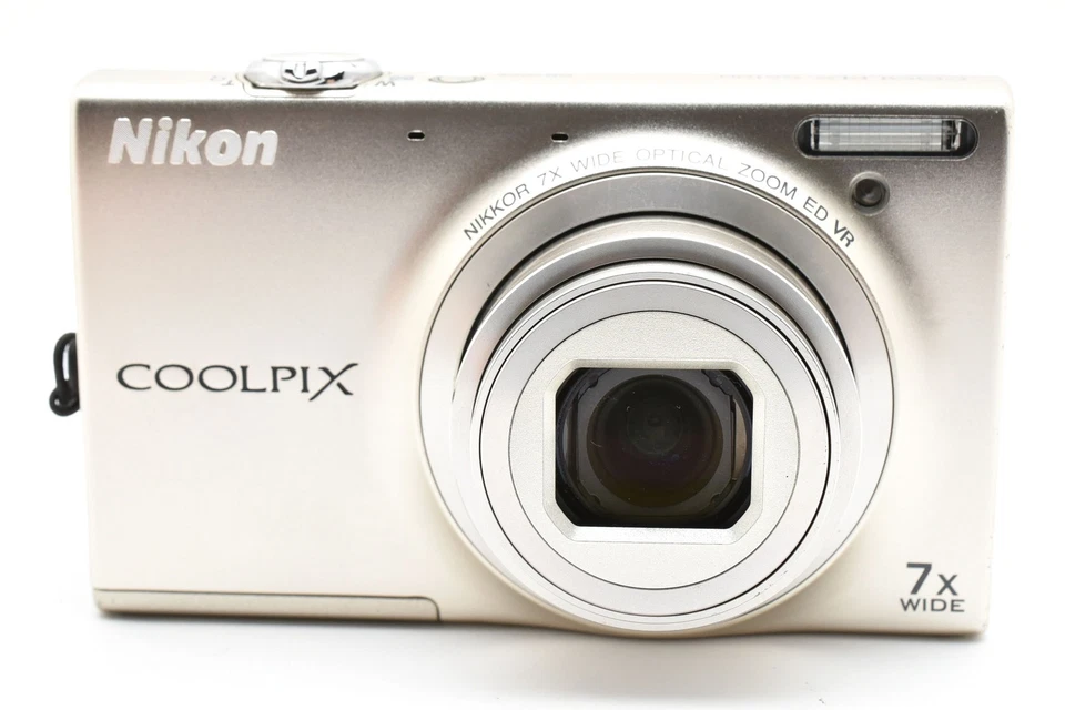 [MINT] Nikon COOLPIX S6100 16.0MP Digital Camera Silver 7x Zoom From JAPAN - Image 3 of 4