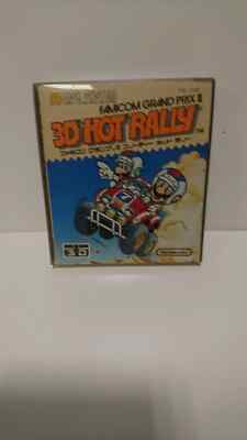 Nintendo Disk System 3D HOT RALLY Disk Japan New