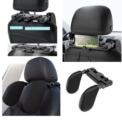 NEW MODEL Car seat headrest pillow with adjustable pillow width (140 mm-280 mm)