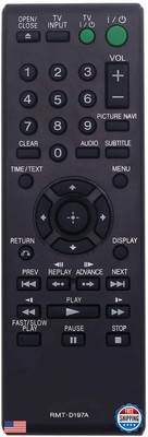 RMT-D197A DVD Player Remote Control fits for Sony DVD Player (148943011)