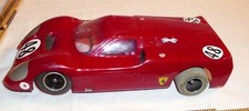 FORD J SLOT CAR 1:24 BRASS CHASSIS LEXAN BODY BUILT UP