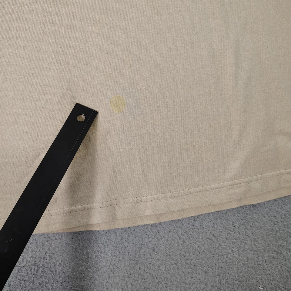 Big Daddy Clothing T-Shirt Mens 6XL Beige Biker Casual Activewear - Image 2 of 4