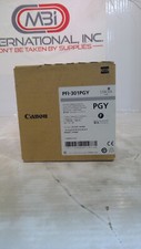 Genuine Canon PFI-301PGY Photo Gray Inkjet Cartridge 1496B001AA, 1496B001