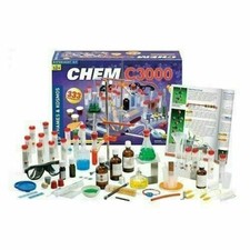 Thames & Kosmos 640132 Chem C3000 Chemistry Experiment Kit for