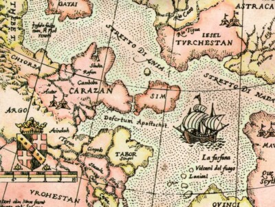 Ship Geography Map Maps Mapping Cartography Compass Blank Note Cards -  Set of 8