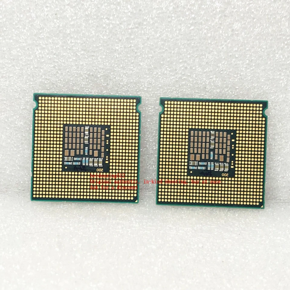 A pair of Intel Xeon X5365 (SLAED) 3.0G quad-core 1333MHz 771 processor - Image 2 of 4