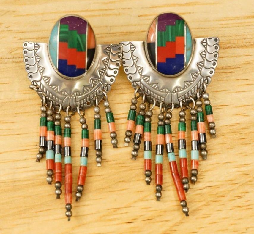 Tony Kyasyousie Hopi Native American Hand Crafted Gemstone
