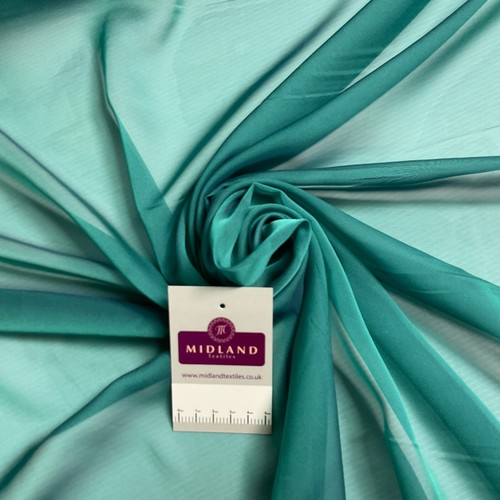 Plain Catonic Chiffon Ideal for scarfs, decorations Fabric 57" wide MD895 - Picture 48 of 86