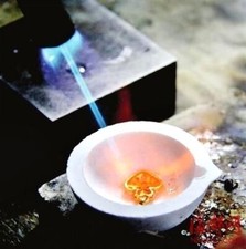 2pcs 150 grams MELTING DISH CRUCIBLE CASTING FOR SILVER  GOLD 100 dwt