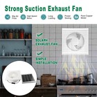 Keep Your Space Fresh and Pollutant free with our 12W Solar Powered Exhaust Fan