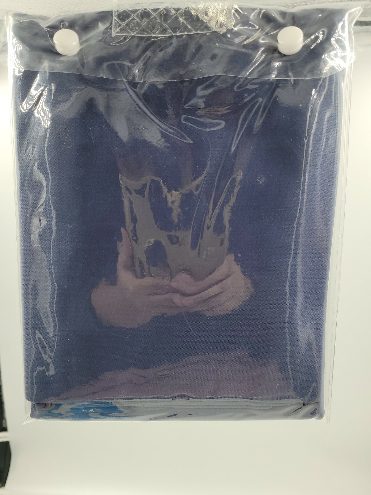 NEW Bedding Essentials Zipper Body Pillow Protector 300 Thread Ct 20" x 54" Blue