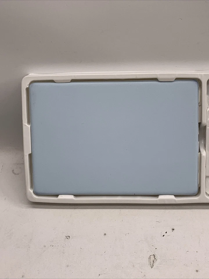 Blue Wireless Keyboard Foldable Pocket Size Bluetooth Portable Ergonomic Compact - Image 2 of 4