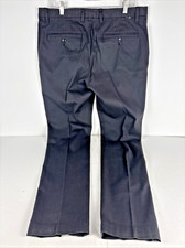 Ted Baker London Men's Dress Pants 34R Navy Flat Front 34x31